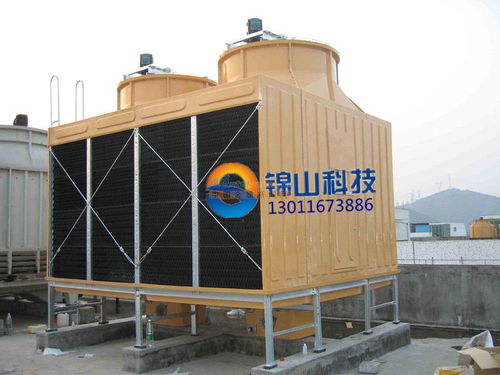 山東錦山方形橫流式冷卻塔HRT 500 環保節能，廠家直供